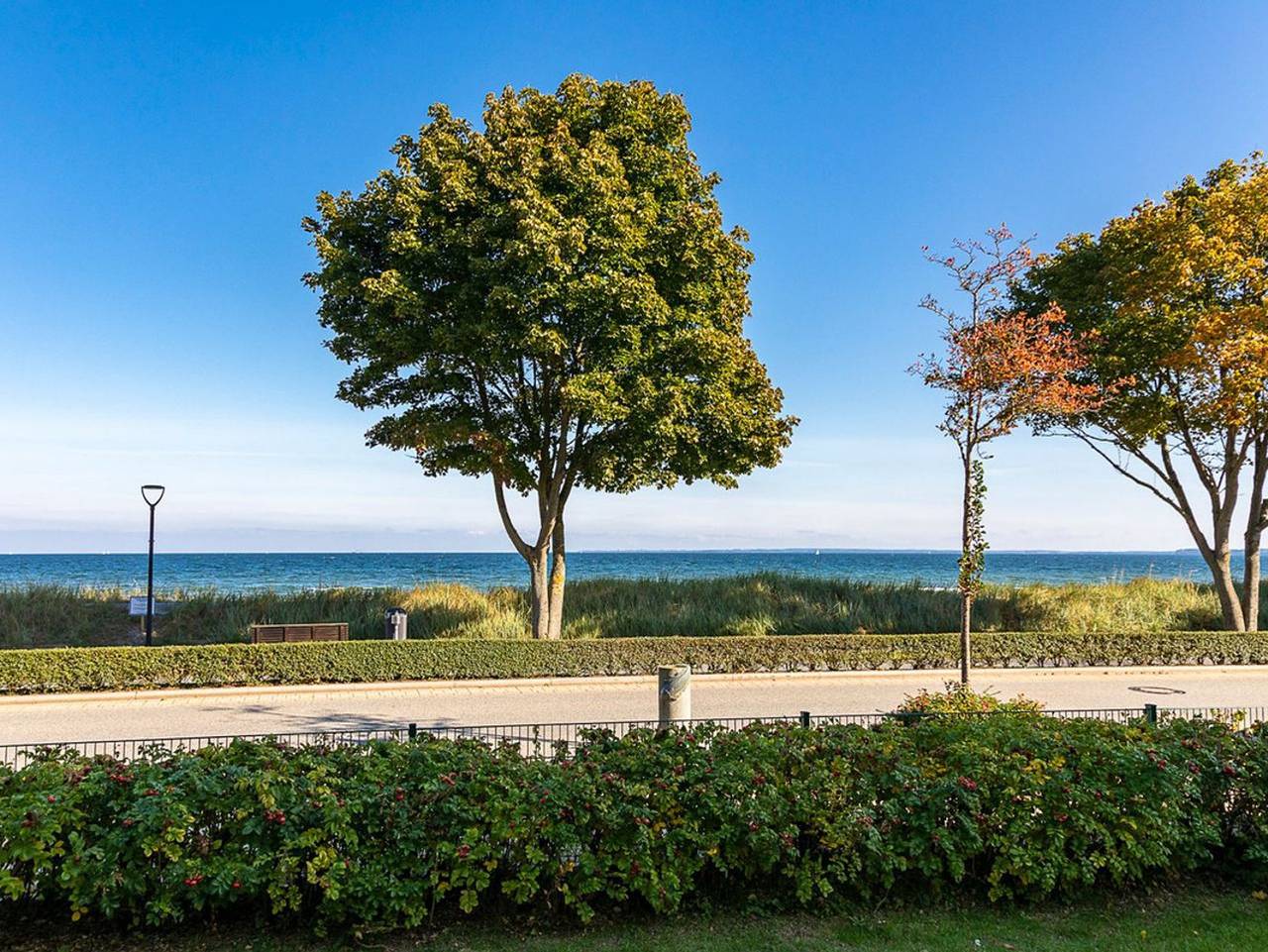 Ganze Ferienwohnung, Strandmuschel - Zauberhafte Ferienunterkunft, atemberaubender Blick & direkt am Strand in Haffkrug, Ostholstein