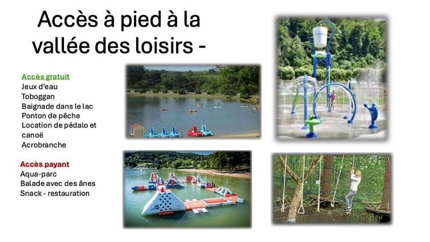 Location de vacances pour 6 personnes, avec terrasse ainsi que vue sur le lac et vue, animaux acceptés à Lafrançaise - 4