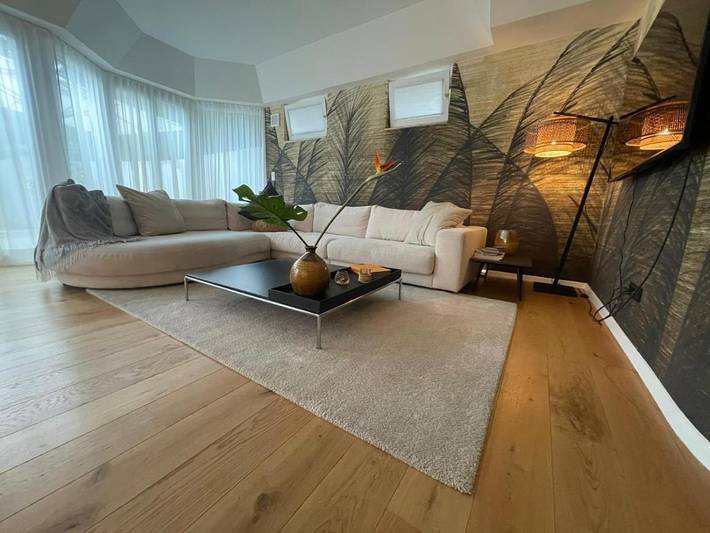 Ferienwohnung für 4 Personen, mit Terrasse und Garten sowie Sauna in München Schwabing