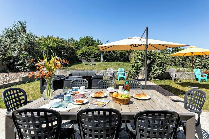 Maison de vacances pour 8 personnes, avec Jardin à Plouescat