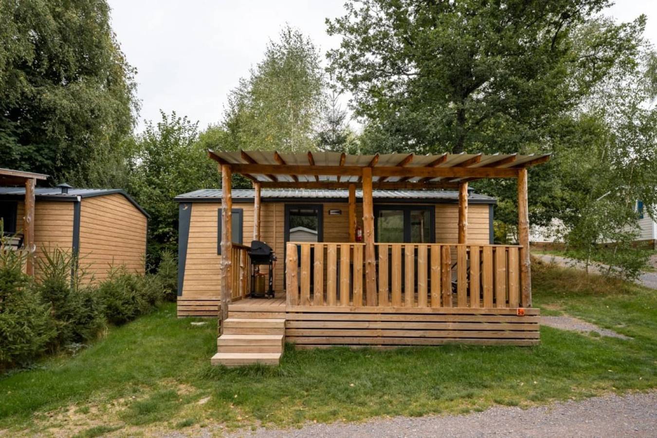 Zecamping 4 étoiles animé piscine couverte mobil-home Tv 29m2 in Granges-Aumontzey, Parc naturel régional des Ballons des Vosges