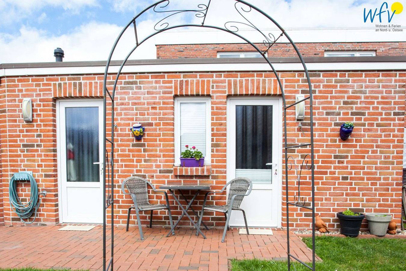 Entire apartment, Haus Jonathan Ferienwohnung Schneckenhäuschen in Borkum