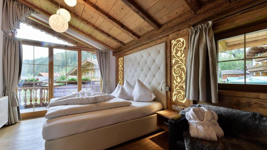 Ferienhaus für 12 Personen, mit Garten und Sauna sowie Terrasse und Whirlpool, mit Haustier im Lechtal - 3