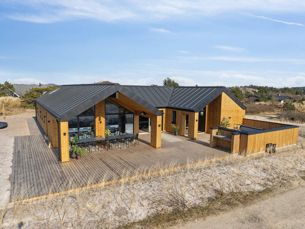 5-Sterne-Ferienhaus in Henne Beach in Henne, Filsø See