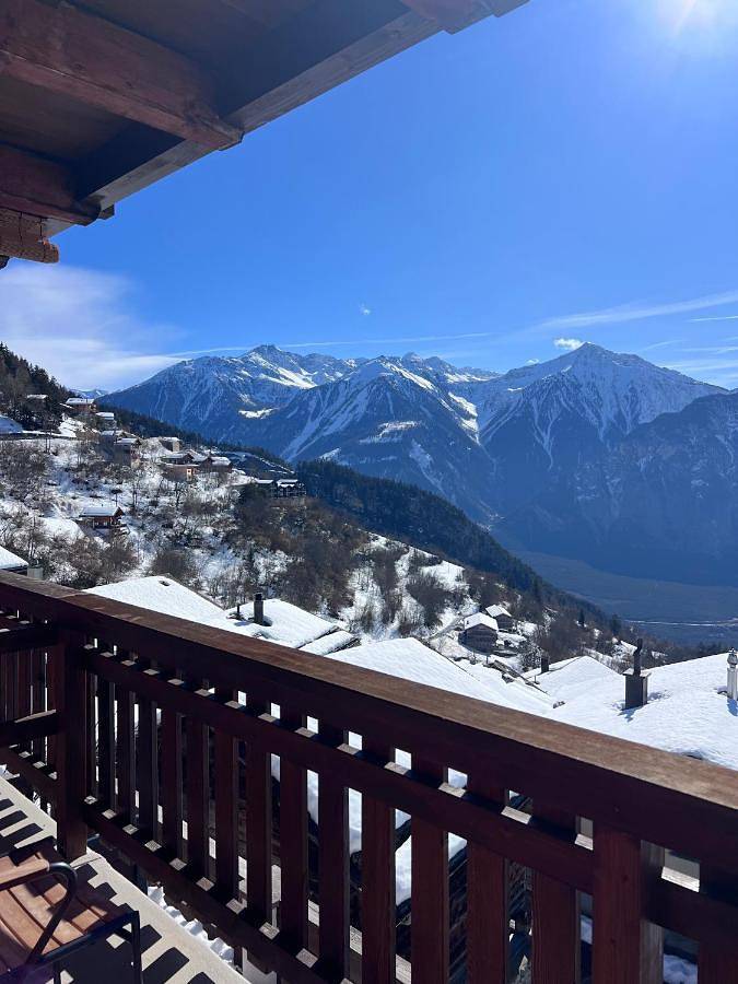 Double Room with Balcony in Albinen, Leukerbad & Umgebung