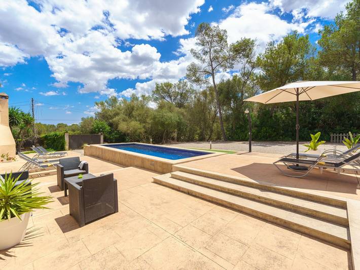 Ferienhaus für 7 Personen, mit Garten in Sencelles - 4