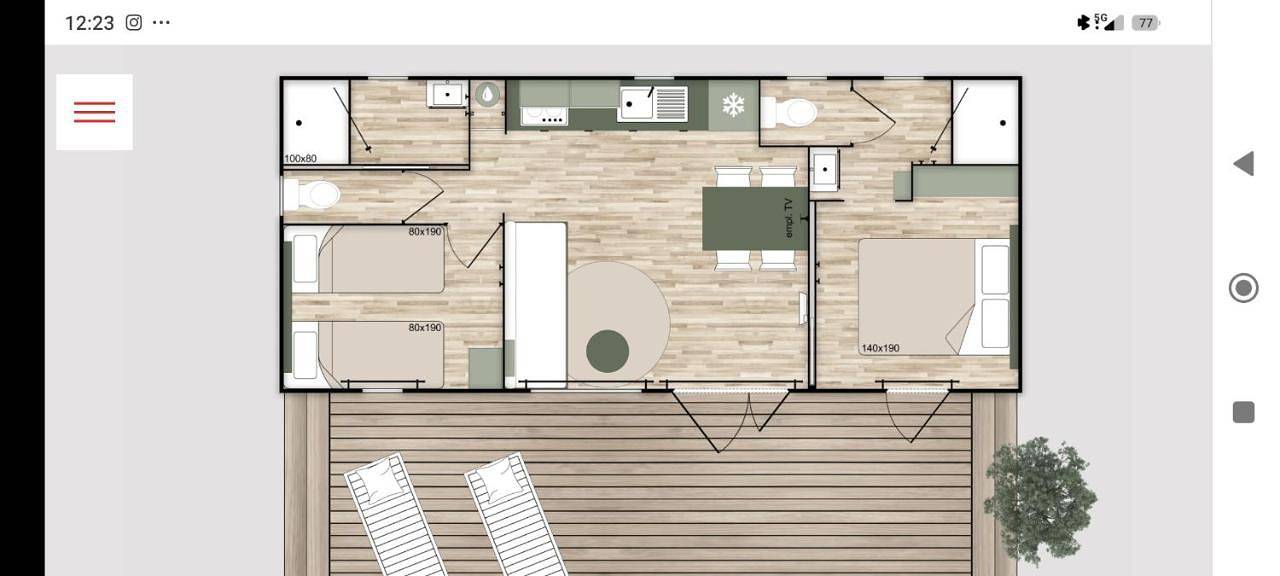 Mobile Home in Saint-Denis-d'Oléron, Côte de Beauté