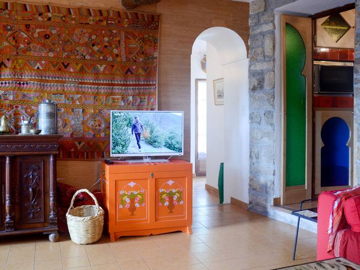 Maison de vacances pour 5 personnes, avec jardin et terrasse, animaux acceptés dans les Alpes maritimes - 2