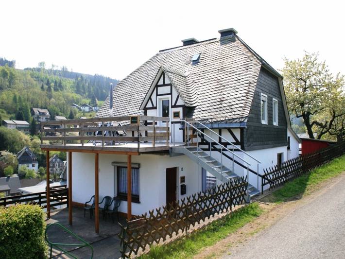 Ferienwohnung für 4 Personen, mit Terrasse in Hessen