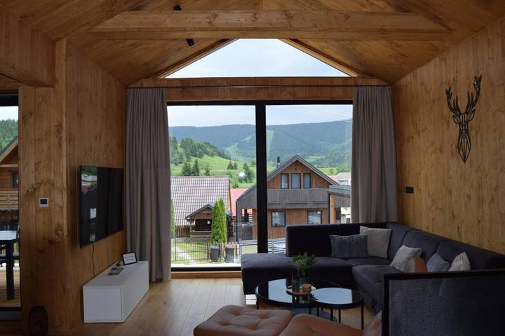Dom wakacyjny dla 6 osób, z Balkon i Taras oraz Ogród i Sauna w Park Narodowy Słowacki Raj