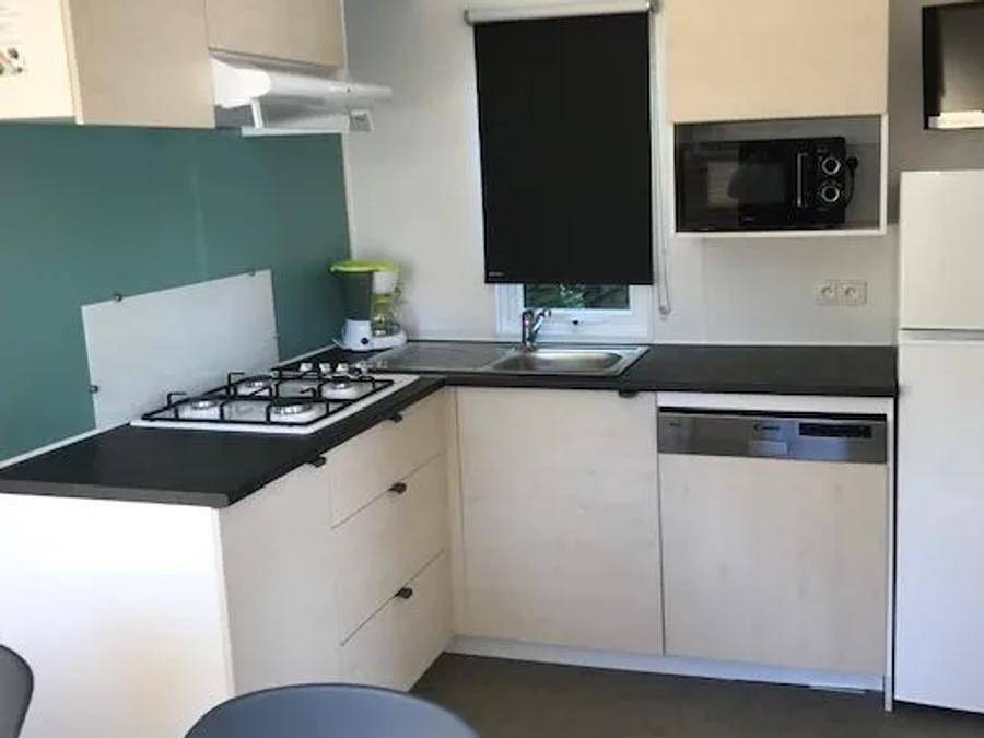 Campasun Les Hautes Prairies - Mobilheim 6 personen - Lavendel - 28m² - 3 Schlafzimmer in Lourmarin, Regionaler Naturpark Luberon