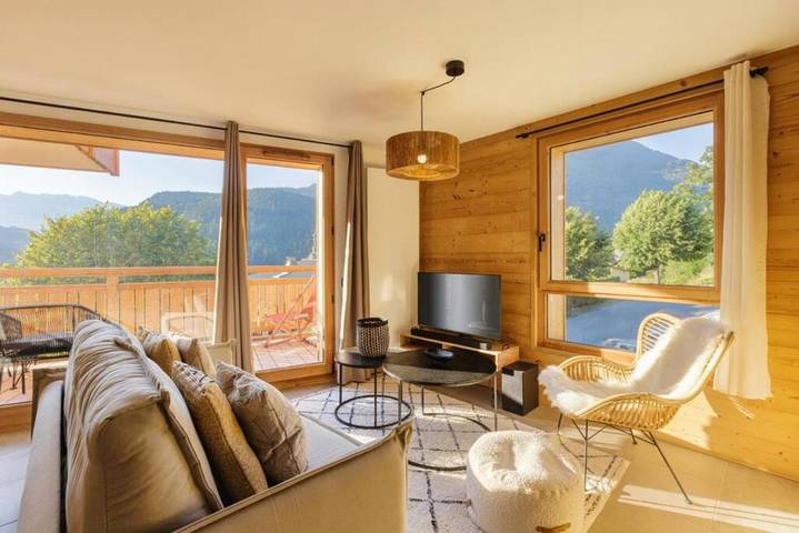 Gîte pour 6 personnes, avec Balcon dans Office De Tourisme Des Houches