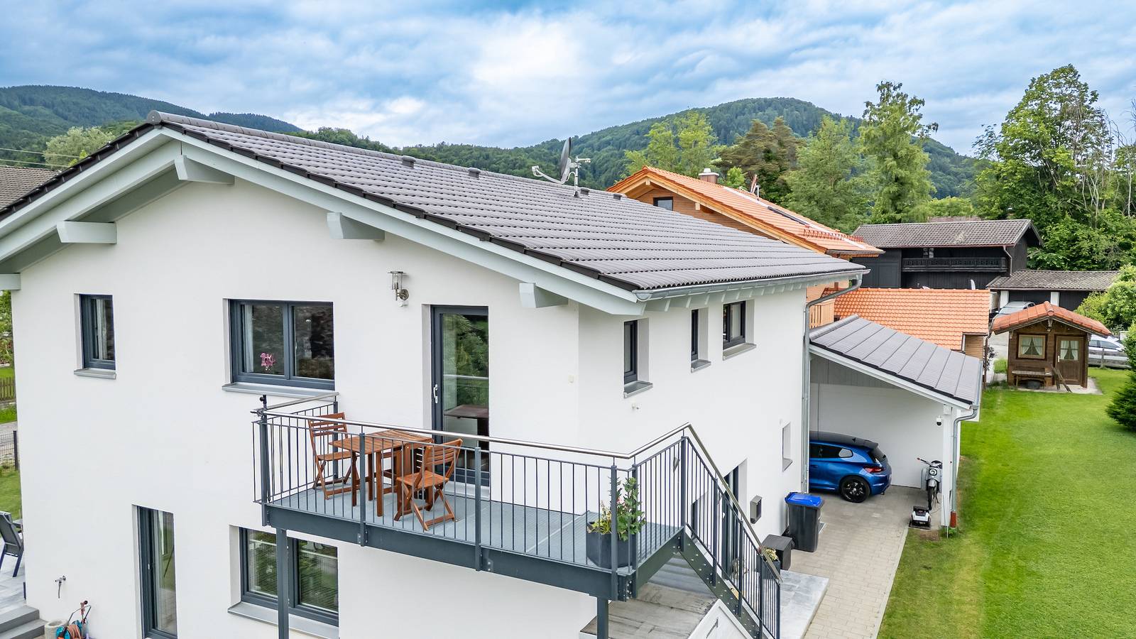 Ganze Ferienwohnung, Ferienwohnung Morgensonne - Ferienwohnung 25qm, mit Balkon und separaten Schlafzimmer in Bad Feilnbach, Alpenland Tegernsee Schliersee