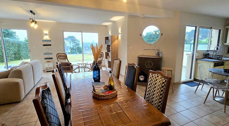 Location de vacances pour 7 personnes, avec jardin, animaux acceptés dans Plage de Postolonnec - 4