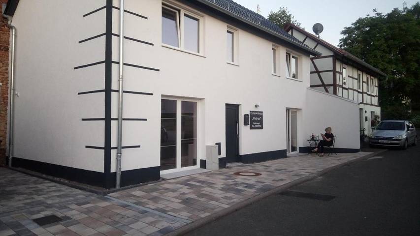 Ferienhaus für 8 Personen, mit Terrasse und Ausblick im Hainich