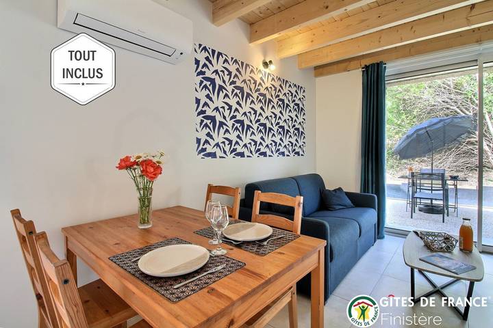 Gîte für 2 Personen, mit Garten - 1