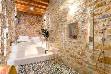 Gîte pour 5 personnes, avec jardin dans Naxos