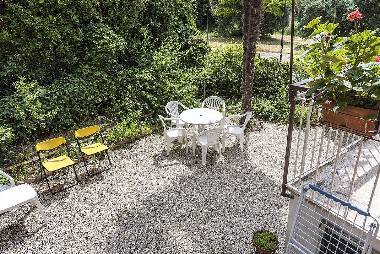 Ganze Wohnung, S266 - Sirolo, four-room apartment with garden and parking space in Sirolo, Riviera del Conero