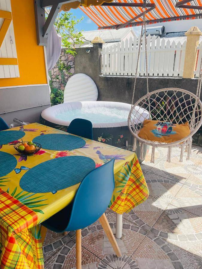 Appartement de vacances pour 3 personnes, avec jardin et jacuzzi, animaux acceptés