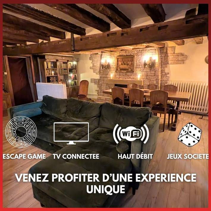 Gîte pour 4 personnes, avec vue dans Châteauneuf-en-Thymerais