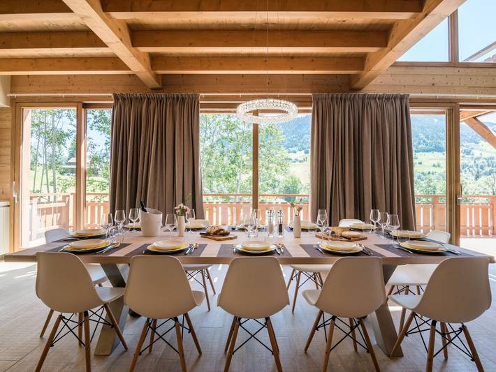 Chalet pour 12 personnes, avec terrasse à Praz-sur-Arly - 2