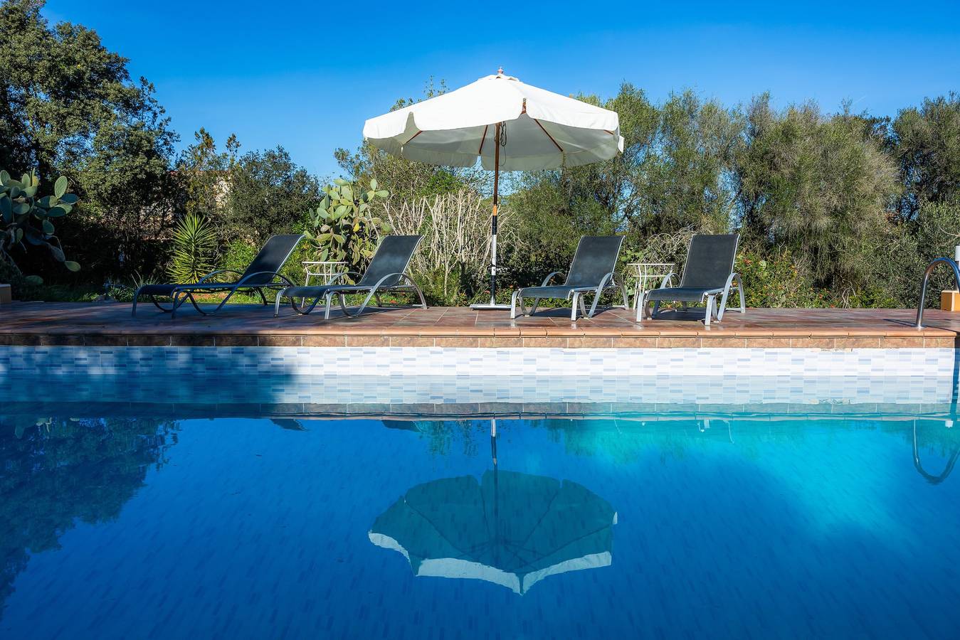 Villa 'Alzina' mit Bergblick, Wi-Fi und Klimaanlage in Sencelles, Mallorca Inselmitte