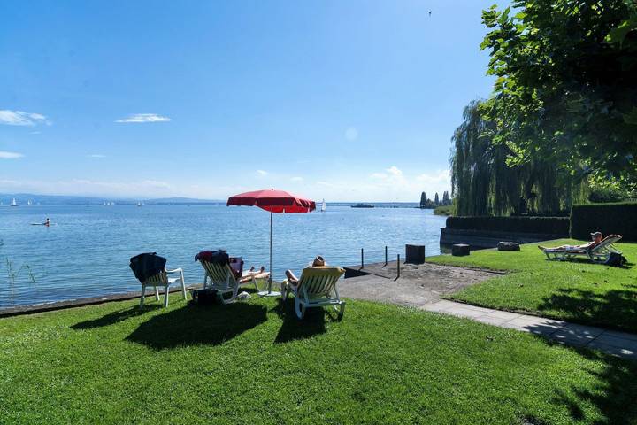 Ferienwohnung für 2 Personen, mit Balkon und Balkon/Terrasse sowie Garten in Immenstaad - 3