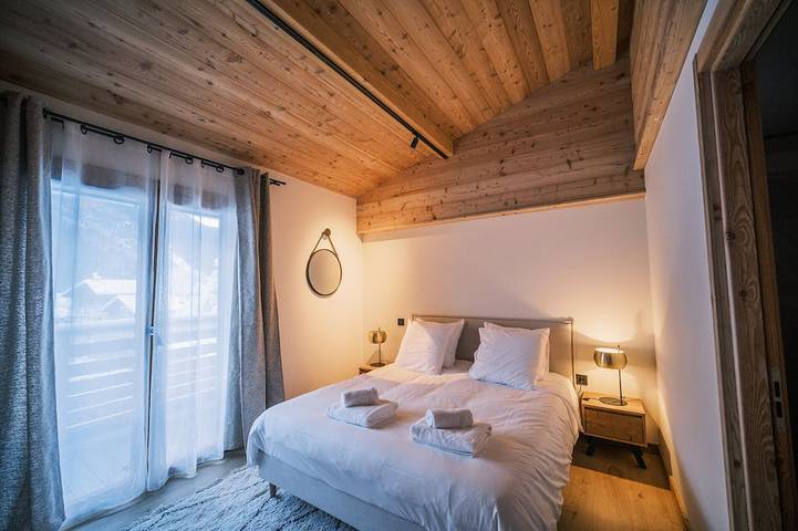 Gîte pour 8 personnes, avec balcon dans Office De Tourisme Des Houches - 4