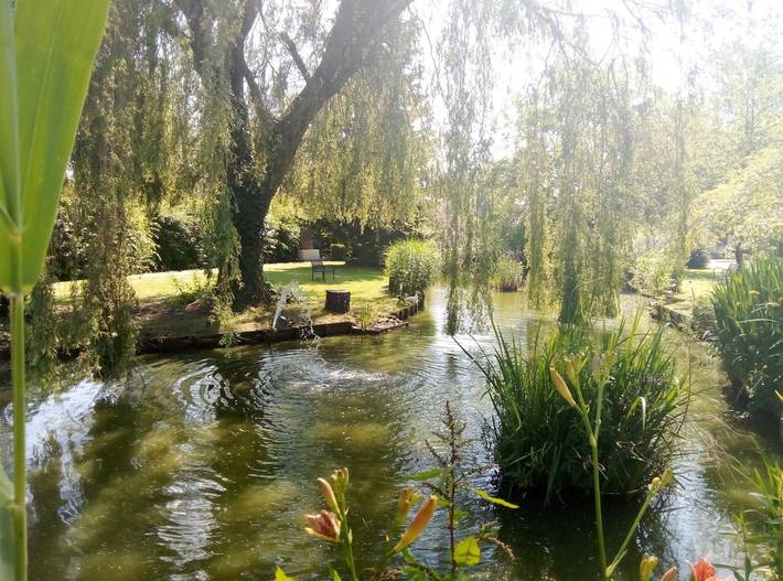 Gîte pour 5 personnes, avec jardin ainsi que terrasse et piscine à Rue (homonymie) - 4