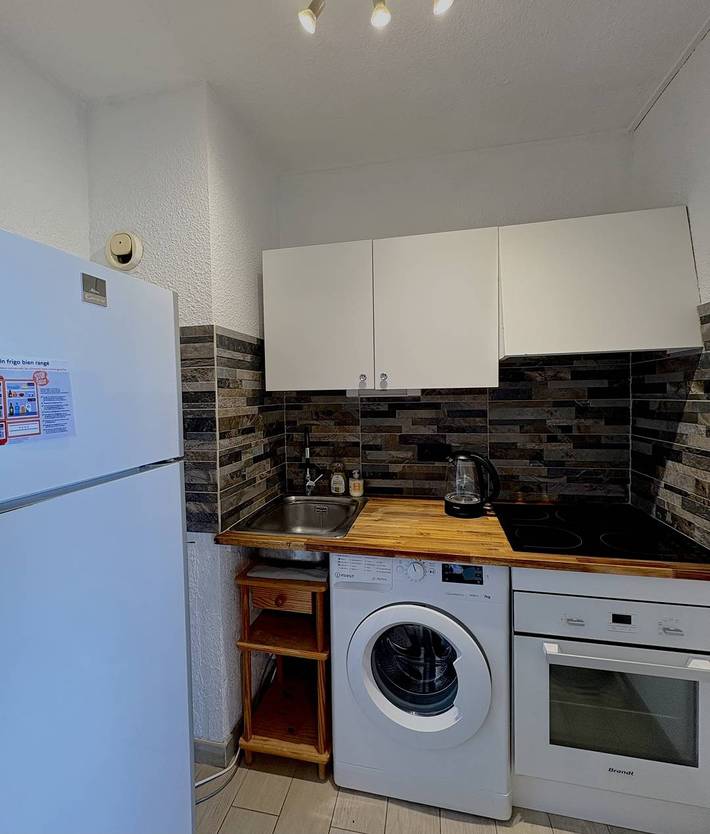 Gîte pour 5 personnes, avec balcon et balcon/terrasse, animaux acceptés dans Plage du Village (Le Barcares) - 3