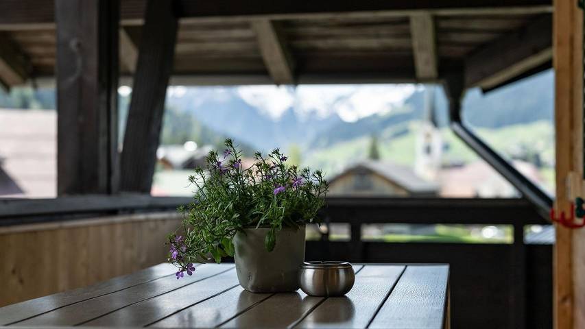 Gîte pour 4 personnes, avec balcon à Riezlern - 4
