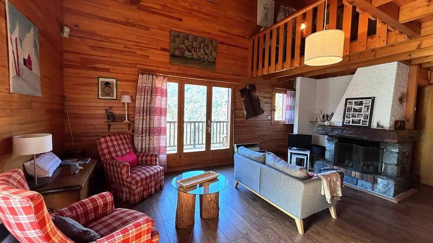 Ferienhaus für 8 Personen, mit Balkon und Ausblick