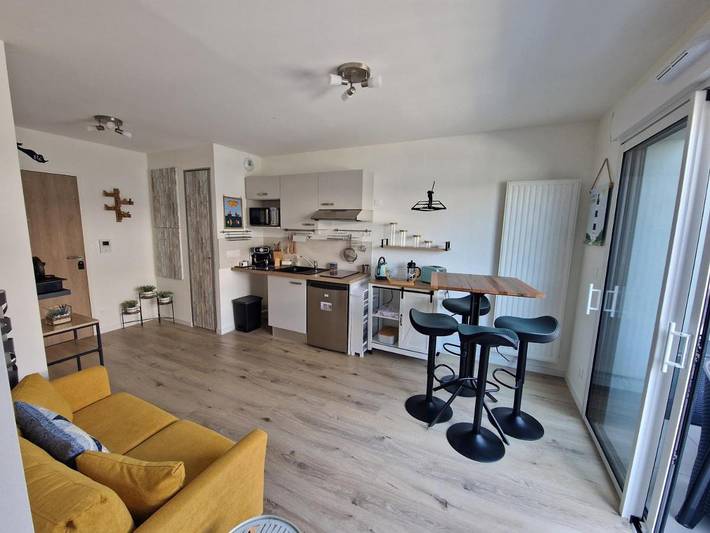 Appartement de vacances pour 2 personnes, avec Balcon et Terrasse