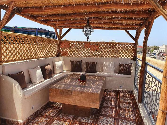 Maison de vacances pour 4 personnes, avec vue et terrasse
