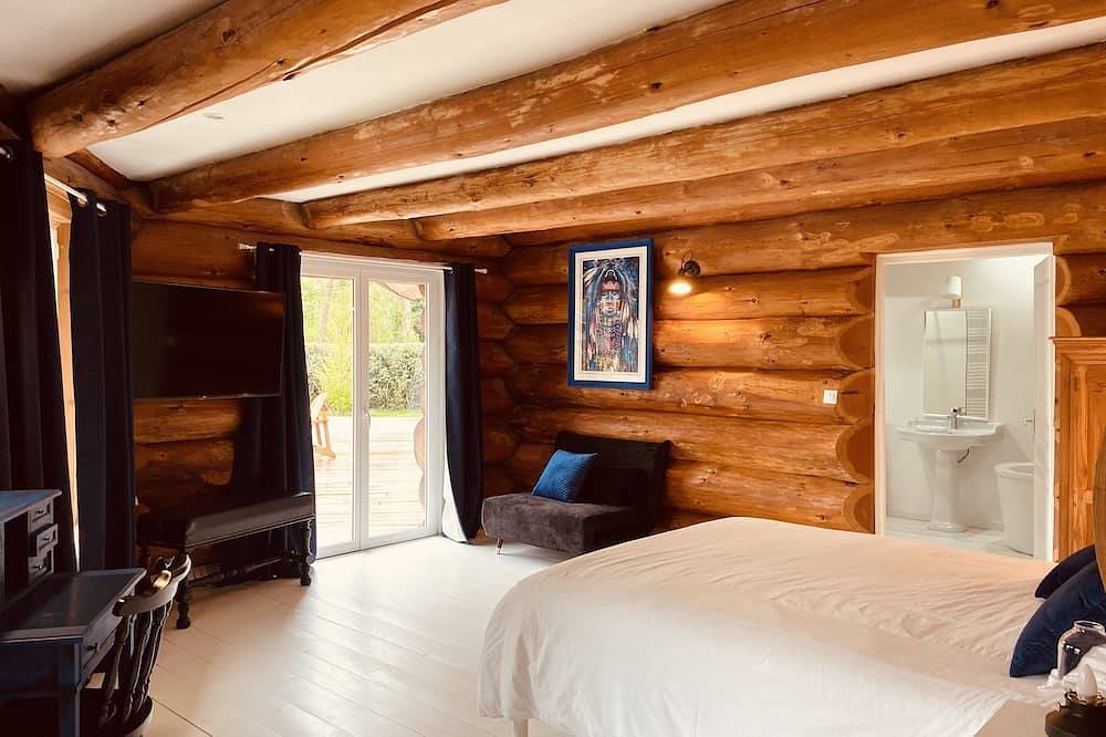 Au Cottage du Médoc - Chambres D'hôtes : La Chambre Navajo in Saint-Aubin-de-Médoc, Región de Burdeos