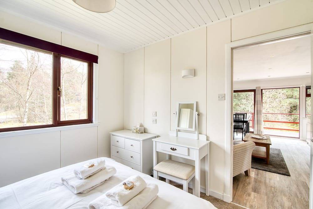 Ganze Wohnung, Schönes 4-Sterne-Chalet mit 2 Schlafzimmern und Bergblick. Eine wahre Hochlandlandschaft rundherum in Stirling und Umgebung