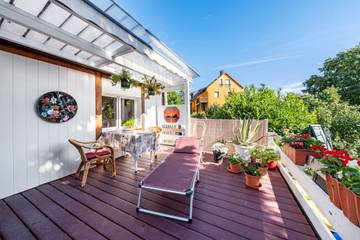 Ferienwohnung für 3 Personen, mit Garten und Whirlpool in Moritzburg