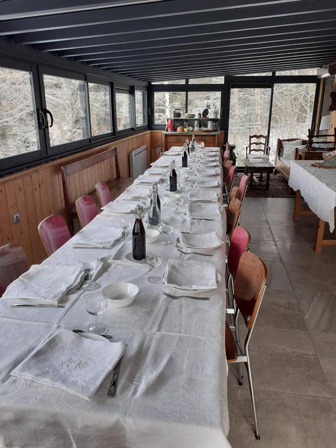Gîte pour 15 personnes, avec Jacuzzi et Vue à La Motte-d'Aveillans