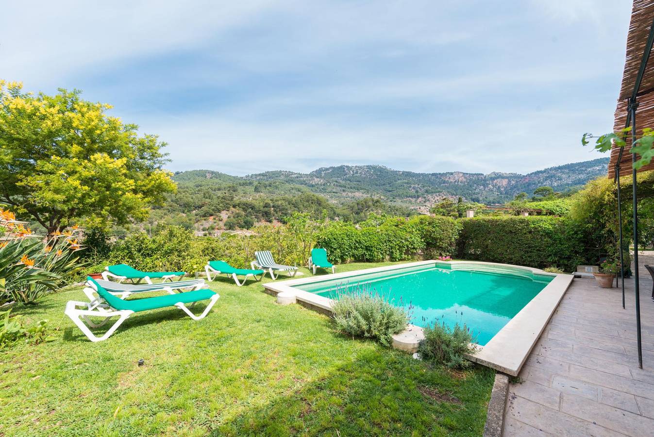 Cas Patro Lau - Villa mit privatem Pool in Fornalutx. Kostenloses Wlan in Biniaraix, Fornalutx