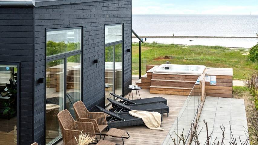 Ferienhaus für 6 Personen, mit Terrasse und Garten sowie Sauna in Dyngby Strand - 4