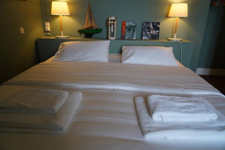 Hôtel pour 2 personnes, avec vue et terrasse dans Plage du Béchet