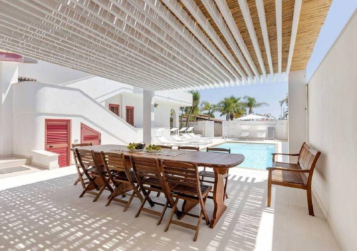 Villa 'Rosimeli' vicino alla spiaggia con piscina e Wi-Fi in Santa Maria del Focallo, Ispica