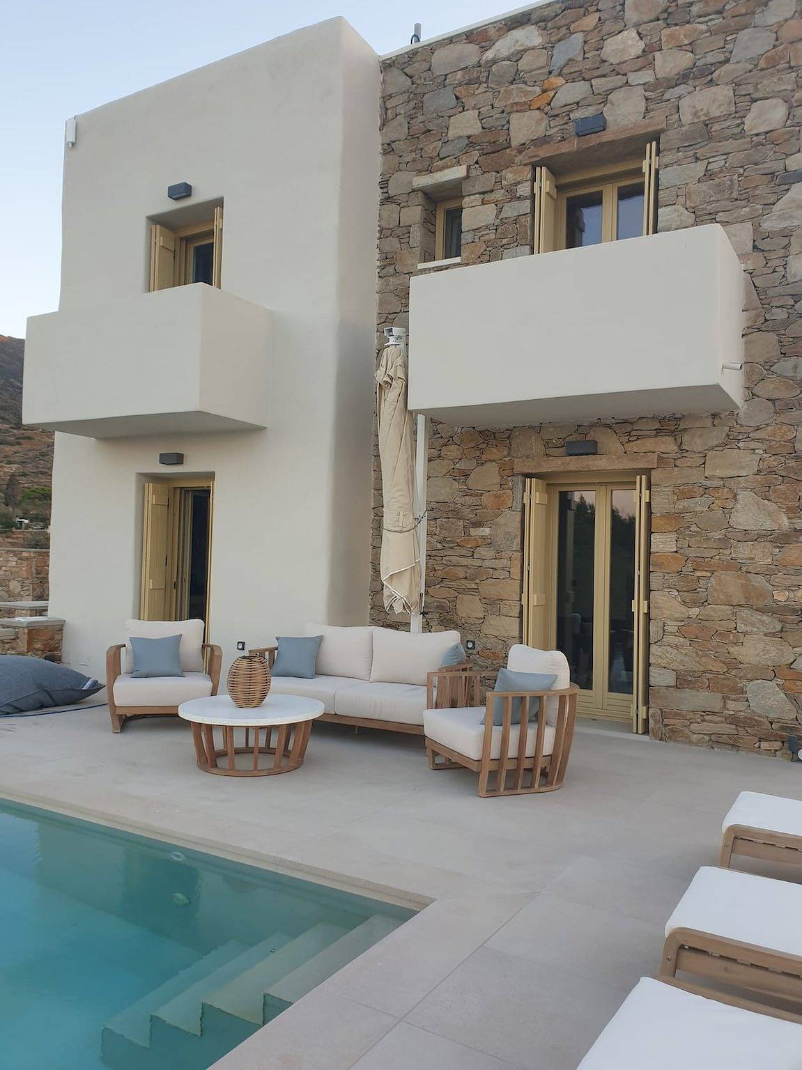 Lavish Ios Villa | Villa Lithos | 2 Bedrooms | Breathtaking Sea Views | Private Outdoor Pool | Private Furnished Terrace | Outdoor Dining Area | Private Garden | Prime Location in Ios