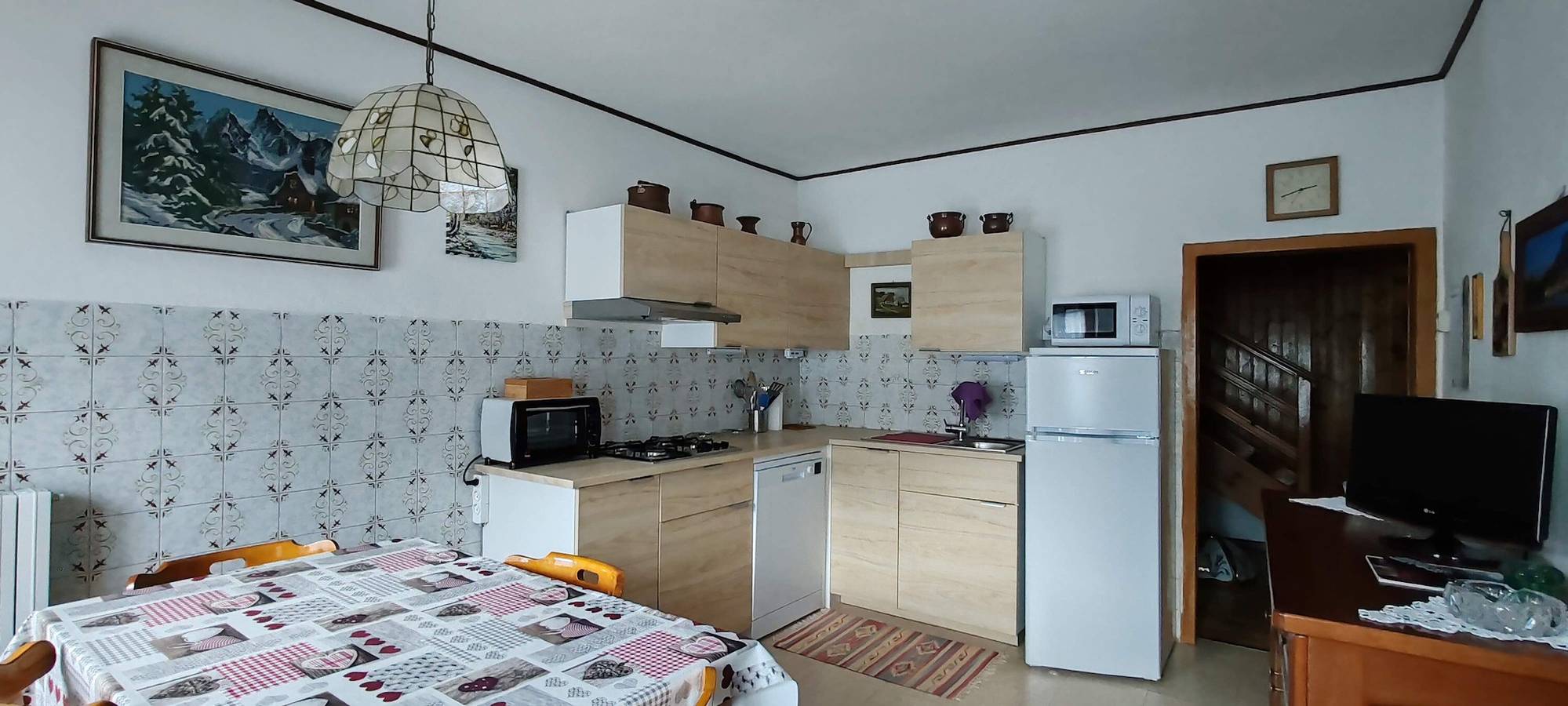 Casa Carmen in Vinigo: Bergblick, private Terrasse & Wlan in Vodo di Cadore, Östliche Dolomiten