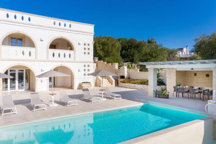 Ferienhaus für 8 Personen, mit Balkon und Garten sowie Pool, kinderfreundlich in Italien - 2