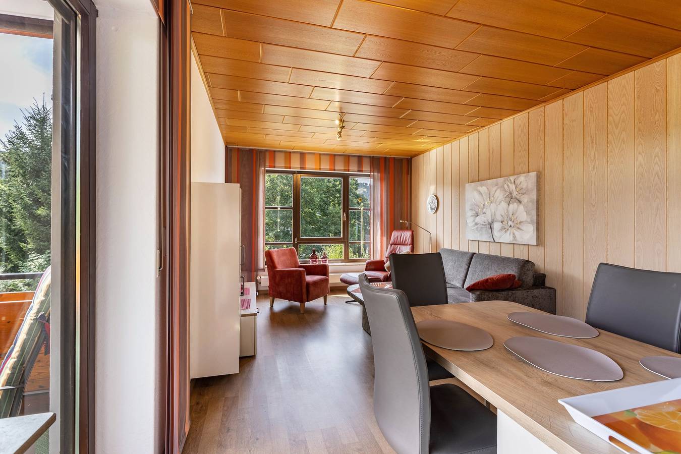Ganze Wohnung, Haus Schönblick - "Appartment 9" mit Bergblick, Balkon und Wi-Fi in Willingen, die Mittelgebirge