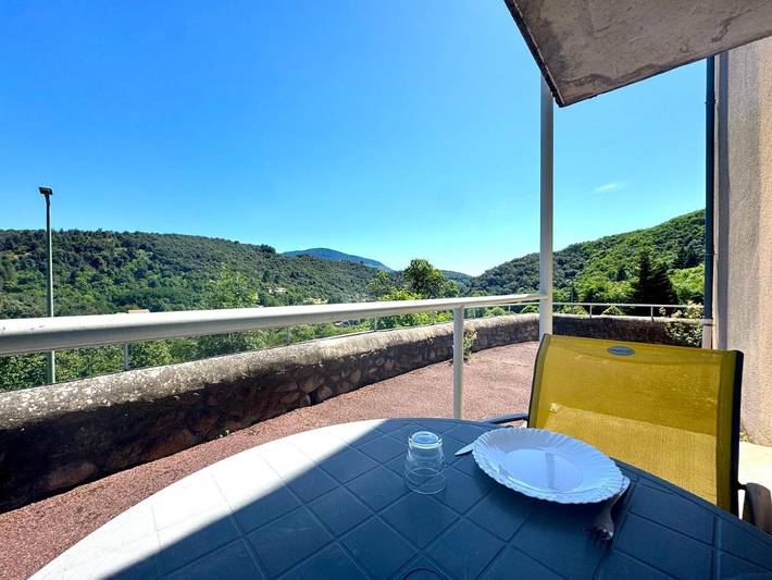 Gîte pour 2 personnes, avec balcon et vue à Meyras - 2