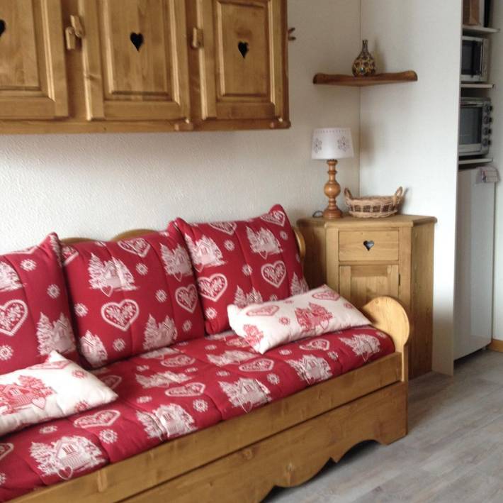 Gîte pour 3 personnes, avec terrasse à Le Grand-Bornand - 2