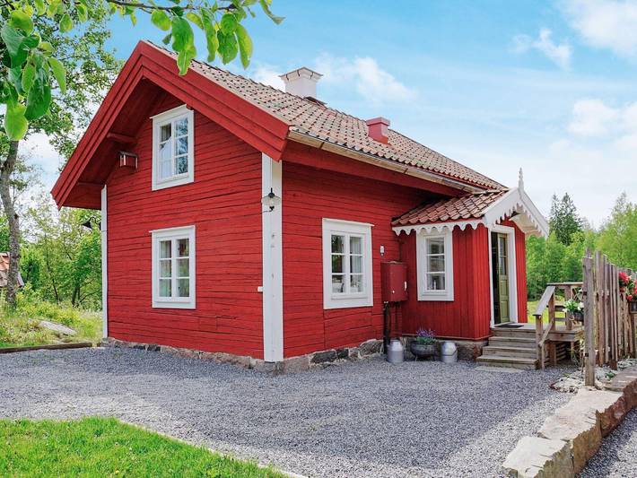 Ferienhaus für 4 Personen, mit Terrasse in Flen