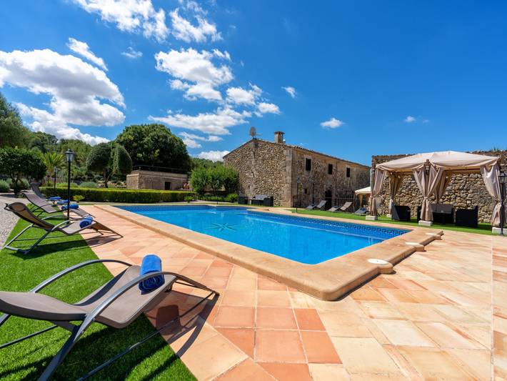 Finca für 6 Personen, mit Garten und Pool in Sant Joan (Mallorca) - 2